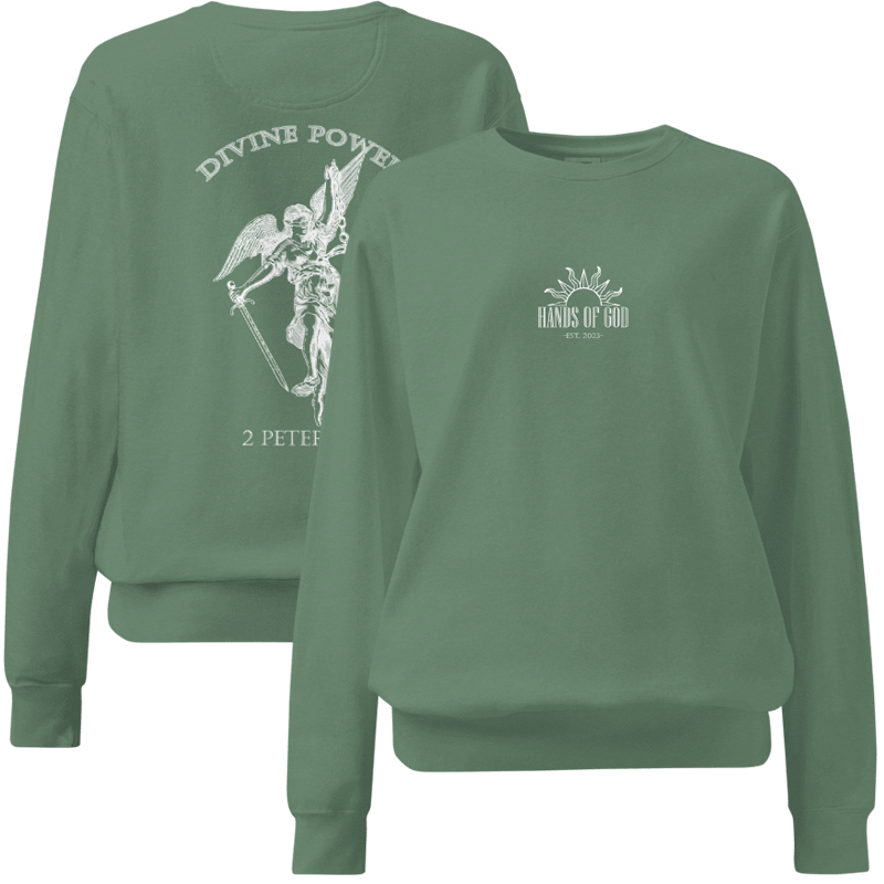 Divine Power White Logo